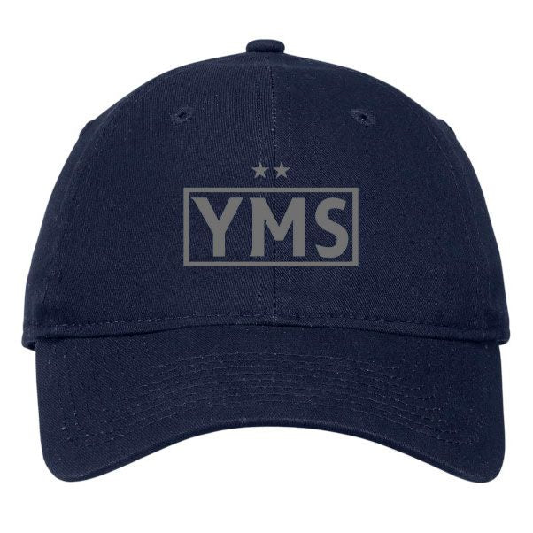YMS Unstructured Cap (Navy)