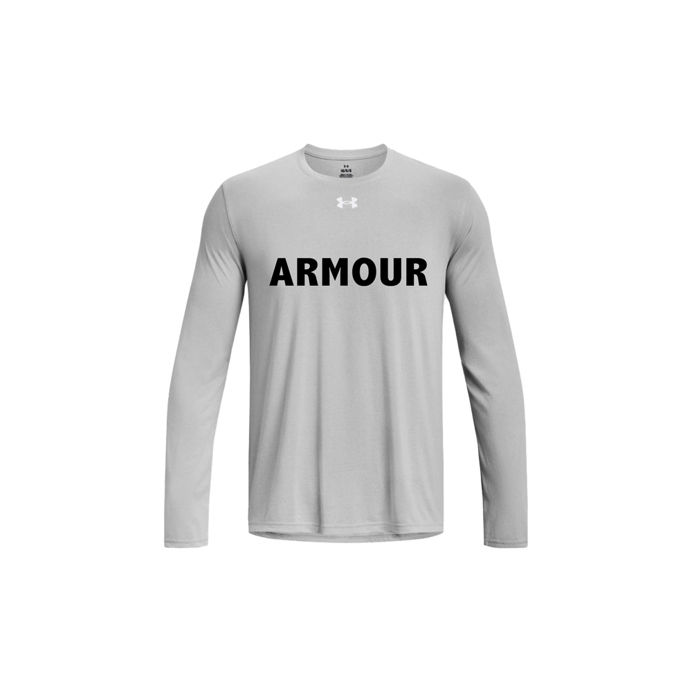 Baltimore Armour UA Team Tech LS Tee (Grey)