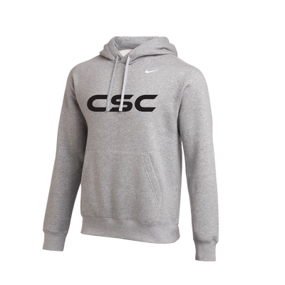 Clarkstown SC Nike Fleece Hoody (Grey)