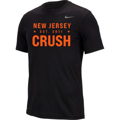 NJ Crush Nike Legend Short Sleeve Tee (Black)
