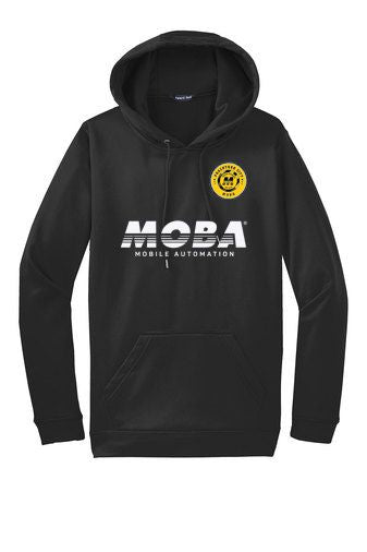 MOBA Sport-Tek Sport-Wick Fleece Hoody (Black)