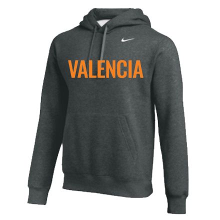 VALENCIA Nike Club Fleece Hoody (Anthracite)