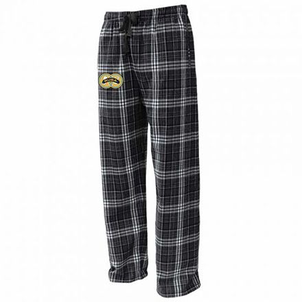 RUSA Pennant Flannel Pant (Black/White)