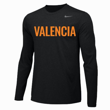VALENCIA Nike Legend L/S  Poly Top (Black)