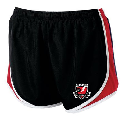 Medford Strikers Sport-Tek Ladies Cadence Short (Black/Red)