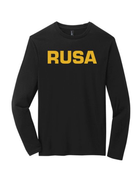 RUSA District Very Important LS Tee (Black)