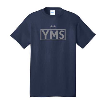 YMS Cotton SS Tee (Navy)
