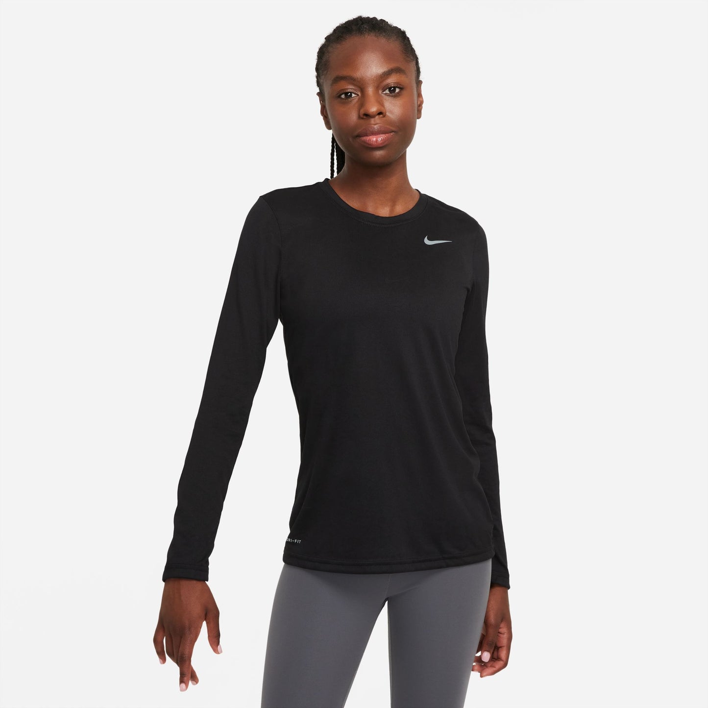 Nike Team Legend Long Sleeve Crew-Womens