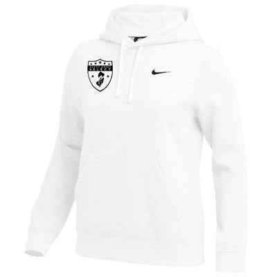 SJ Select Nike Women's Club Fleece Hoodie (White)