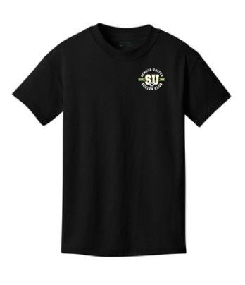 SUSC Port & Company Youth Core Cotton SS Tee (Black)