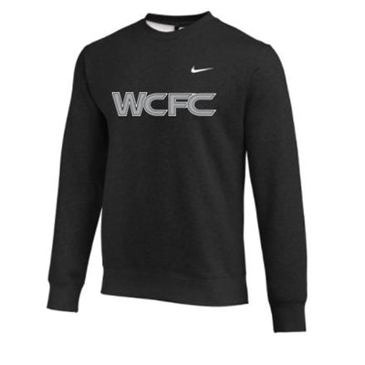 WCFC Nike Club Fleece Crew (Black)