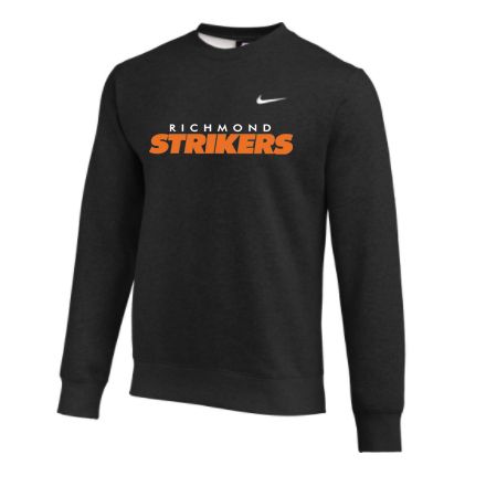 Richmond Strikers Nike Club Fleece Crew (Black)