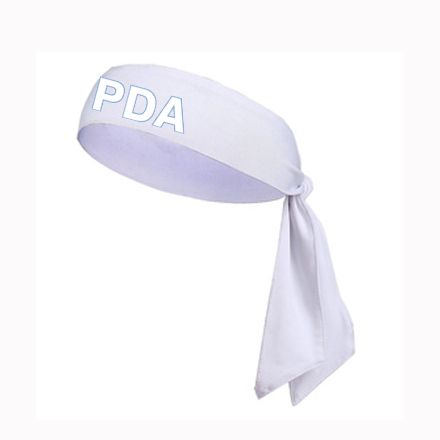 PDA Nike Head Tie (White)